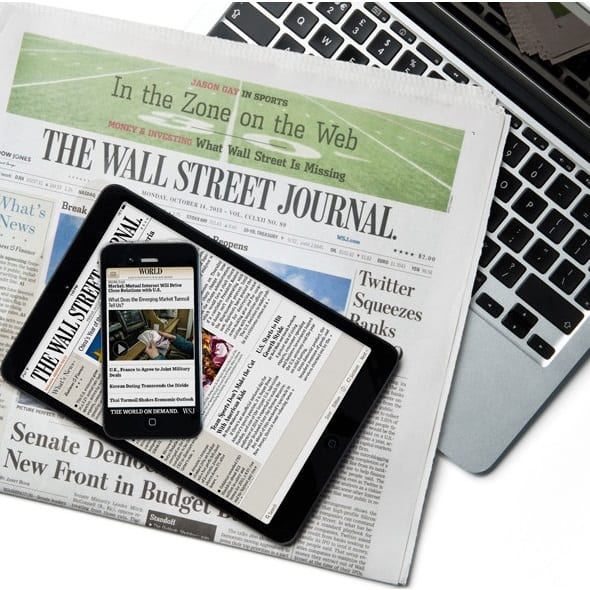 1 year wall street journal subscription